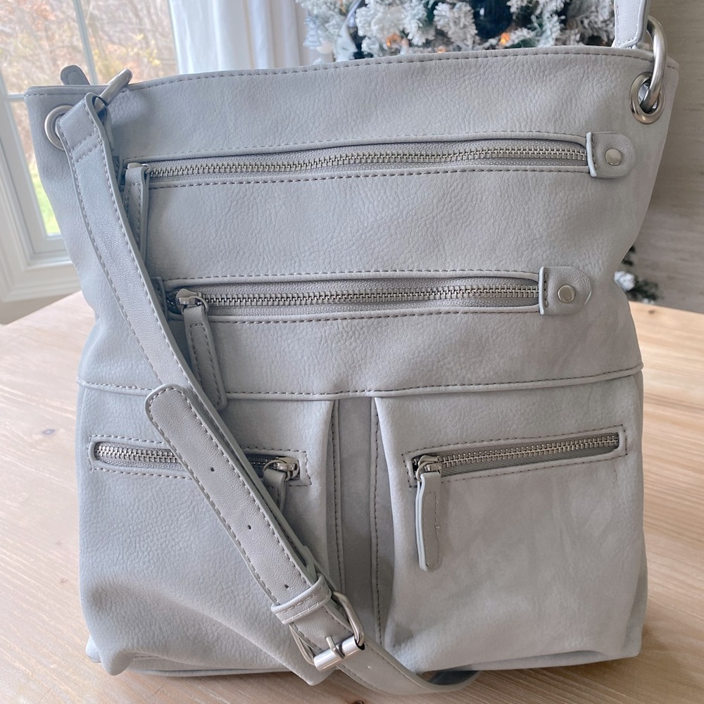 Shiraleah Harper Vegan Crossbody - dove gray 😍
